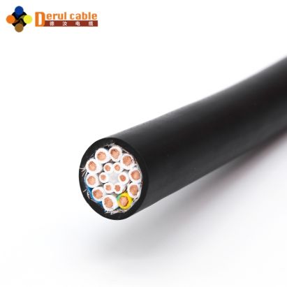 Derul Multi-Core Screened Robot Cable with Filler for Industrial Automation