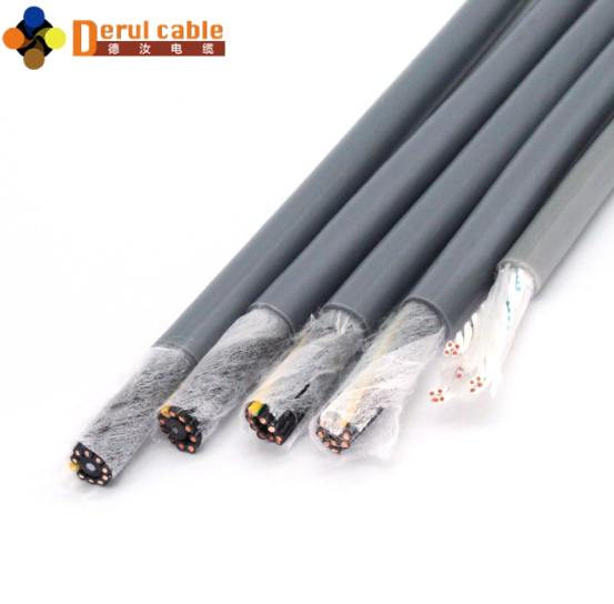 Highly flexible mobile cable for CNC lathes